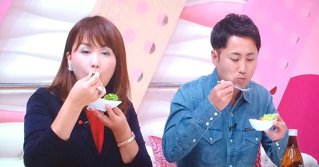 テレビ宮崎のU-doki（夕時）でうるめイワシのロコモコハンバーグが紹介されました。